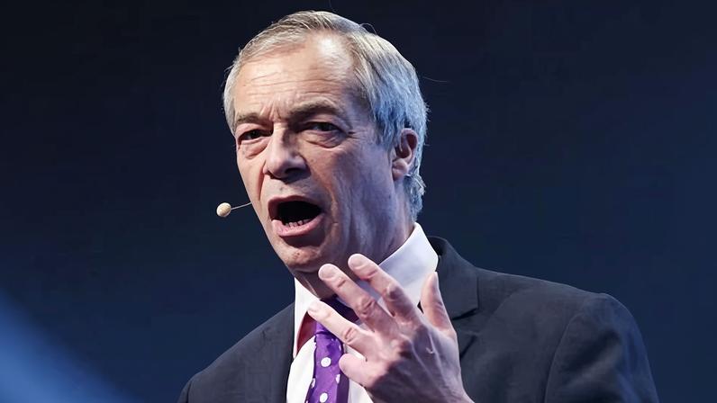 The Reform UK leader, Nigel Farage, was speaking while on a WEF panel in Davos on Wednesday.