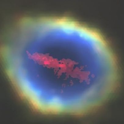 Astrônomos identificam possível barra de ferro na Nebulosa do Anel