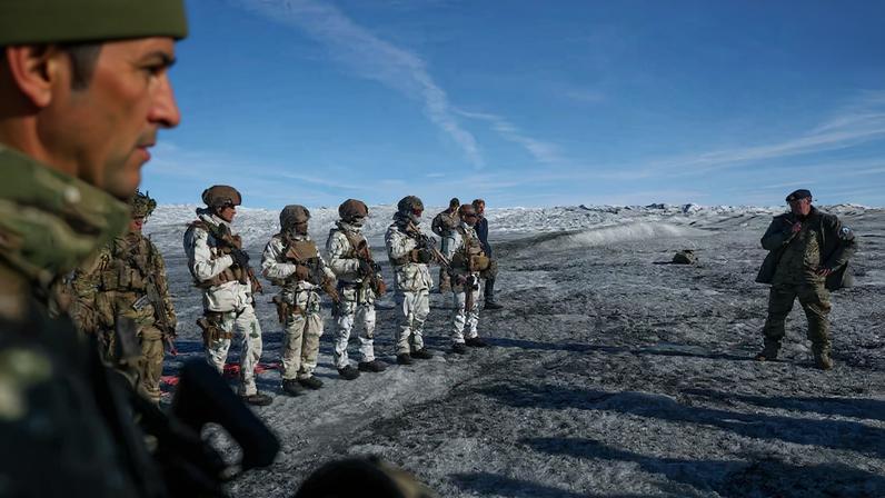 Military drills in Greenland
