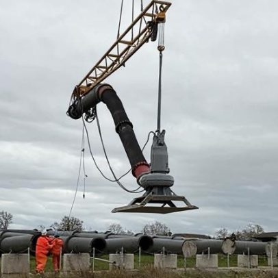 Bombas instaladas após a semana mais chuvosa em 12 anos