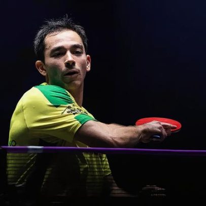 Hugo Calderano encara o primeiro adversário no WTT Star Contender Doha