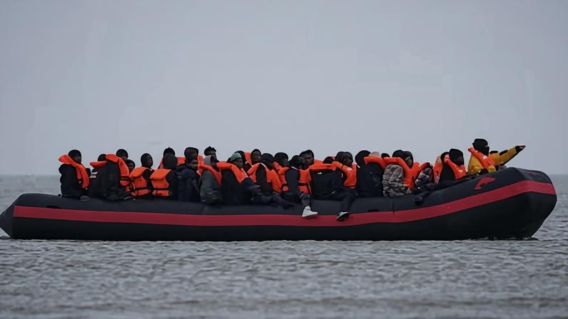 Those arriving on small boats only make up only a tiny proportion of the overall number of people coming to the UK.