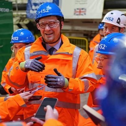 Euston: HS2 volta aos trilhos com o início da última tunelagem