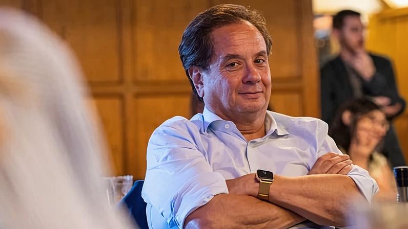 George Conway attends an event for the group Principles First in Milwaukee, Wisconsin, on 17 July 2024.