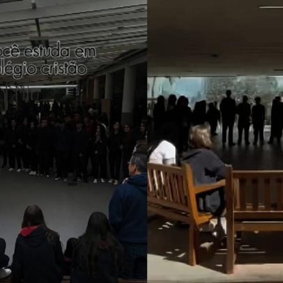 Alunos causam impacto na escola ao louvar nos intervalos em SP