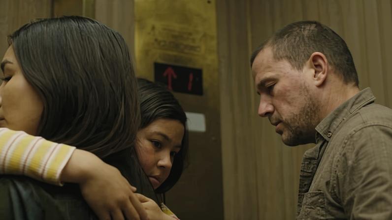 Gemma Chan, Mason Reeves and Channing Tatum in Josephine.