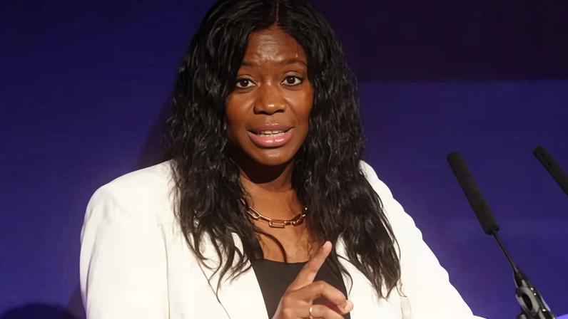 Miatta Fahnbulleh said Reform ‘blames people of difference rather than deal with the fundamentals’. Photograph: Jeff Moore/PA