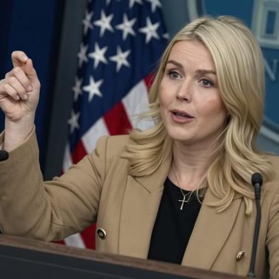 Porta-voz da Casa Branca ameaça processar CBS se editar entrevista com Trump