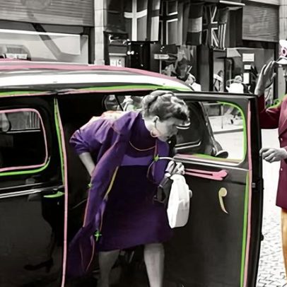 Um estranho ajuda passageira doente a chegar ao aeroporto a tempo