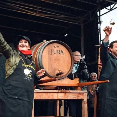 Vin jaune do Jura é celebrado na ocasião da famosa Percée