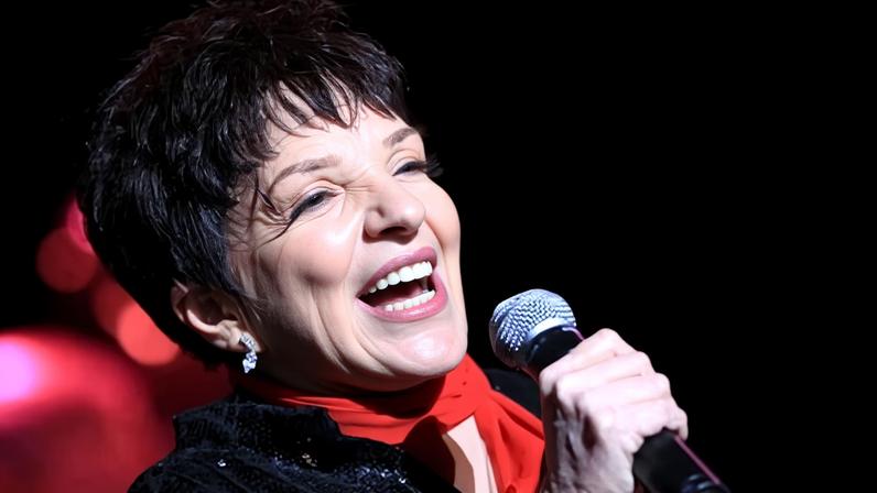 Liza Minnelli performing in the Dominican Republic in 2010.