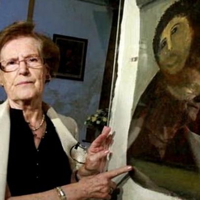 O meme mundial do Ecce Homo nasceu da restauração falha de Cecilia Giménez