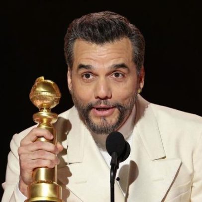 Sapato de Wagner Moura no Globo de Ouro remete aos anos 80 e a modelo japonês do século 15