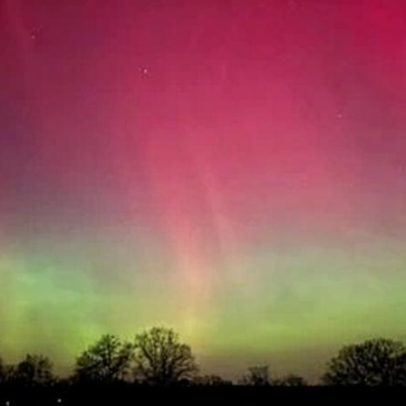 Tempestades geomagnéticas intensas podem tornar auroras visíveis no sul dos EUA