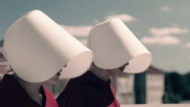 The 2017 television adaptation of The Handmaid’s Tale.