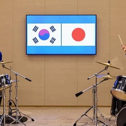 Líderes da Coreia do Sul e do Japão lançam hits de K-pop após cúpula