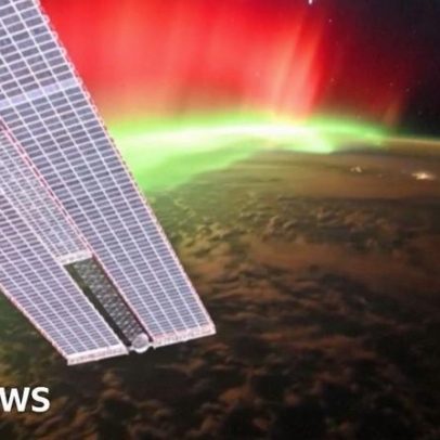 Cosmonauta russo registra aurora espetacular do espaço