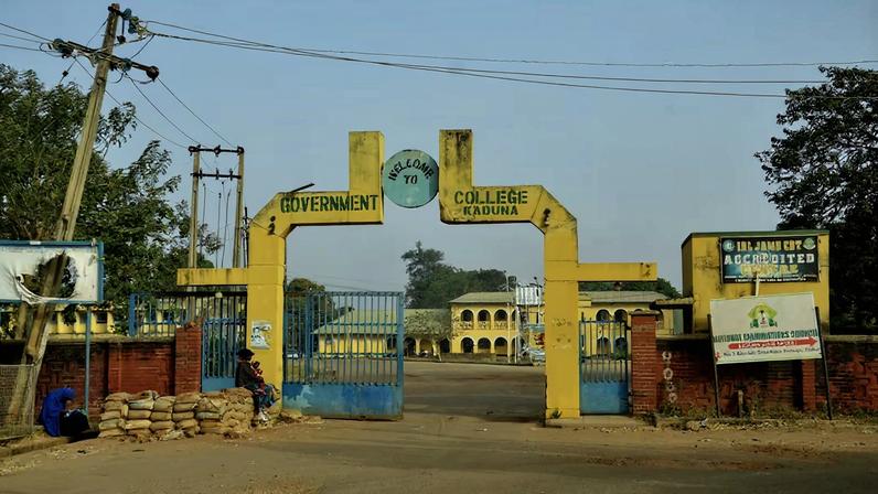 Entrance gate of Government College Kaduna, as schools across northern Nigeria reopen nearly two months after closing due to security concerns, following the mass abductions of school children, in Kaduna, Nigeria, January 12, 2026. REUTERS/Nuhu Gwamna
