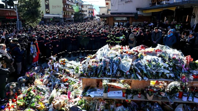 Cidade suíça em luto realiza procissão silenciosa pelas vítimas do incêndio em bar