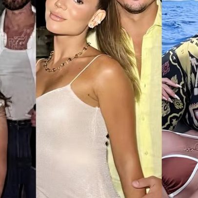 Bruna Marquezine e Yasmin Brunet curtem virada do ano em romance