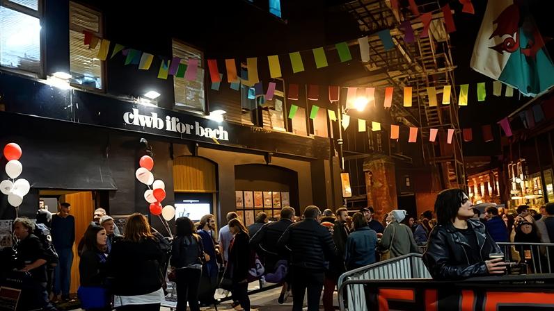 Clwb Ifor Bach in Cardiff.
