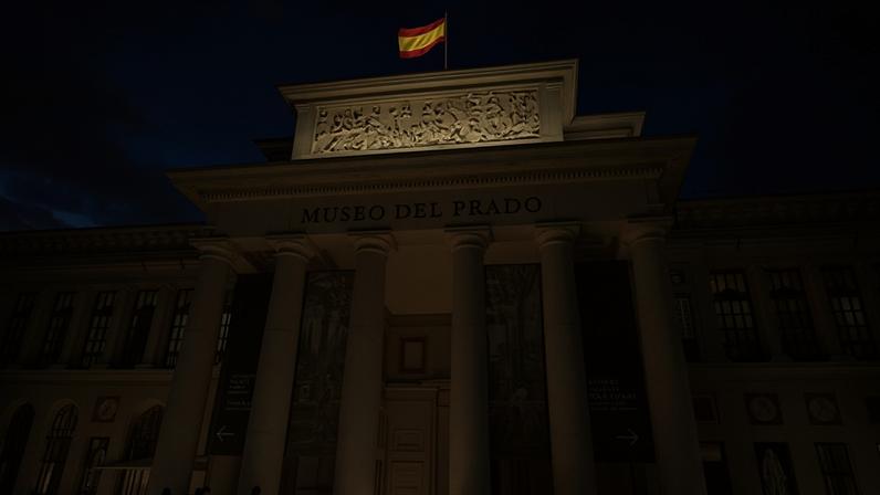People queue outside the Prado in Madrid. Its director, Miguel Falomir, told a press conference earlier this week that the museum, which welcomed a record 3.5 million visitors last year, felt a threshold had been reached.