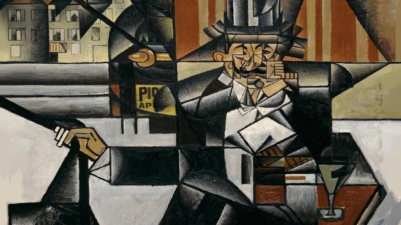 Cubism reconsidered: Juan Gris’s *Man in a Café* (1912)