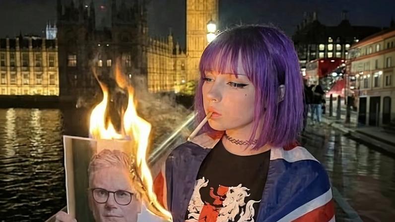 Warning: this image has been manipulated One of the AI-generated Amelias that have exploded across social media channels.