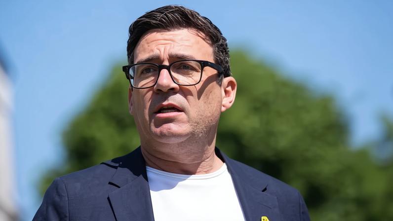 Mayor of Greater Manchester, Andy Burnham.