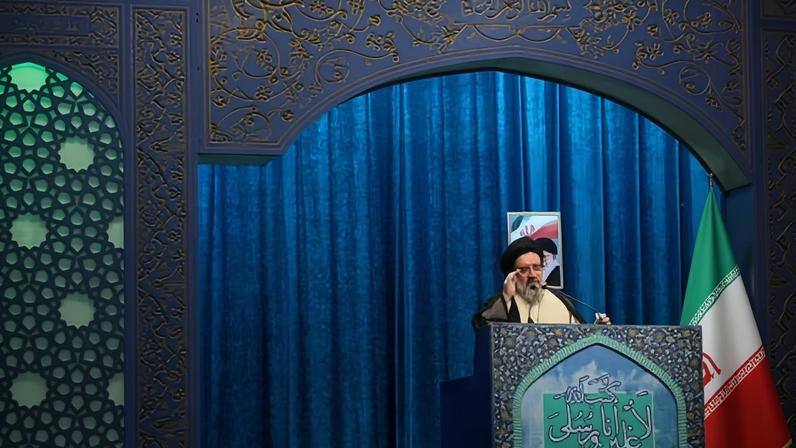 Iranian cleric Ayatollah Ahmad Khatami called protesters ‘butlers’ and ‘soldiers’ of Israel and the US.