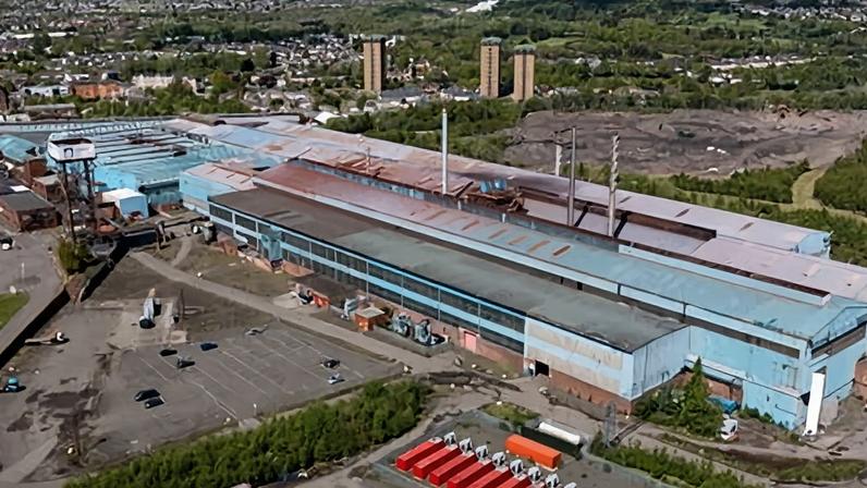 Liberty Steel said the Dalzell plant ‘is fulfilling’ the Navantia order and trial production runs ‘are expected to shortly resume’. Photograph: Iain Masterton/Alamy