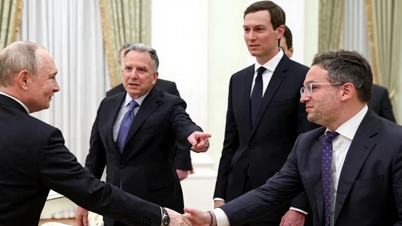 Russia's President Vladimir Putin meets Donald Trump's special envoy Steve Witkoff