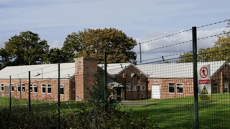 Crowborough training camp in East Sussex received 27 men on Thursday with up to 500 people in total expected to arrive in the coming months.