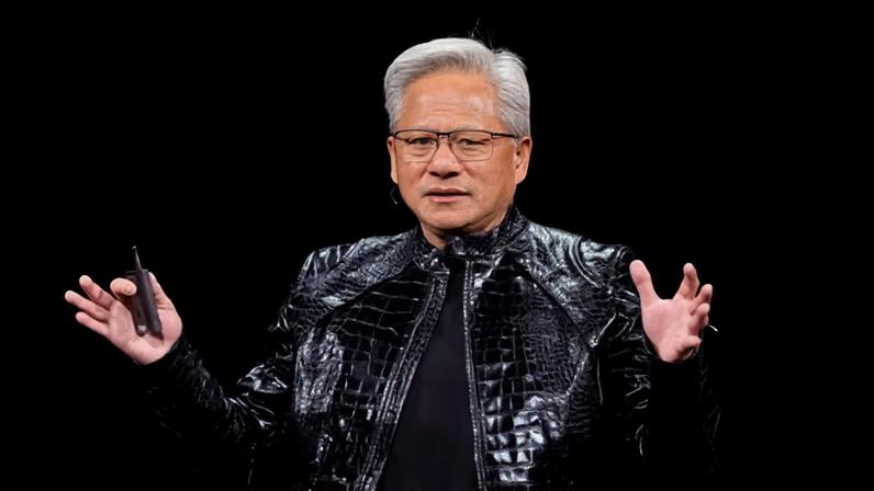 Nvidia CEO Jensen Huang in Las Vegas, Nevada, on 5 January.