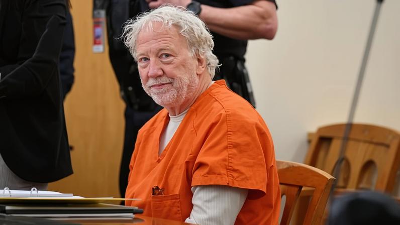Timothy Busfield looks during a hearing in the second district judicial court at the Bernalillo county courthouse in Albuquerque, New Mexico, on Tuesday.