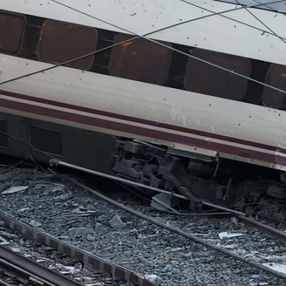 Investigações sobre colisão de trem na Espanha analisam teoria de dano na via