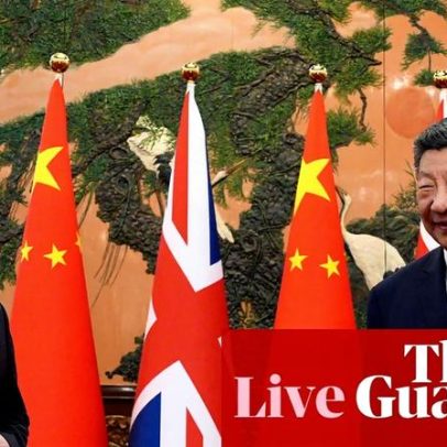Starmer e Xi discutem relação mais sofisticada entre Reino Unido e China