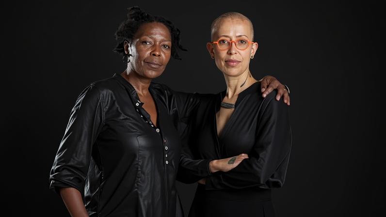 Artist Gabrielle Goliath, right, and her curator Ingrid Masondo, are demanding the high court reinstates their biennale participation.