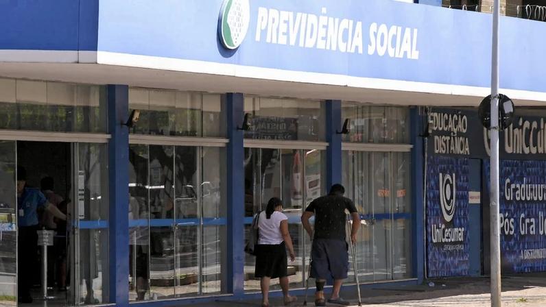 A fachada do Instituto Nacional do Seguro Social (INSS). Foto: Jefferson Rudy/Agência Senado