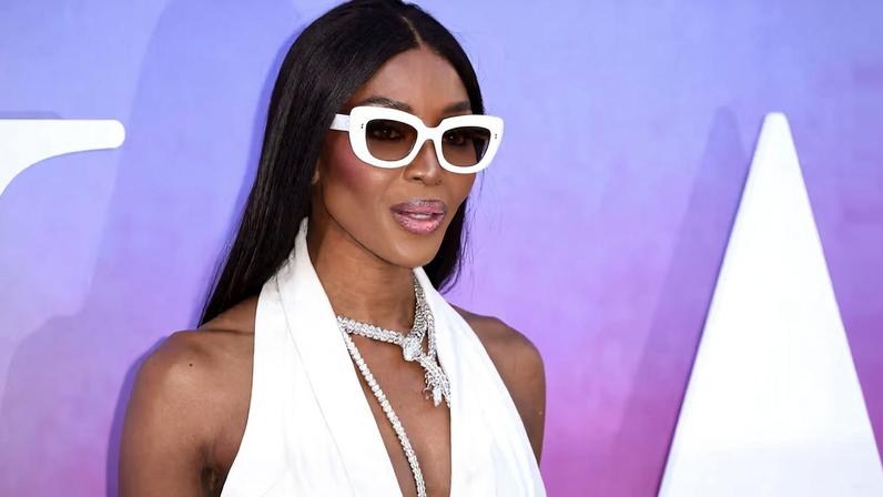 Naomi Campbell attends the Victoria and Albert Museum's summer party in 2024 on the occasion of the exhibition *NAOMI In Fashion*