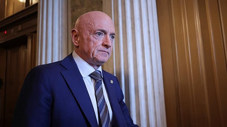 Mark Kelly in Washington DC, on Thursday.