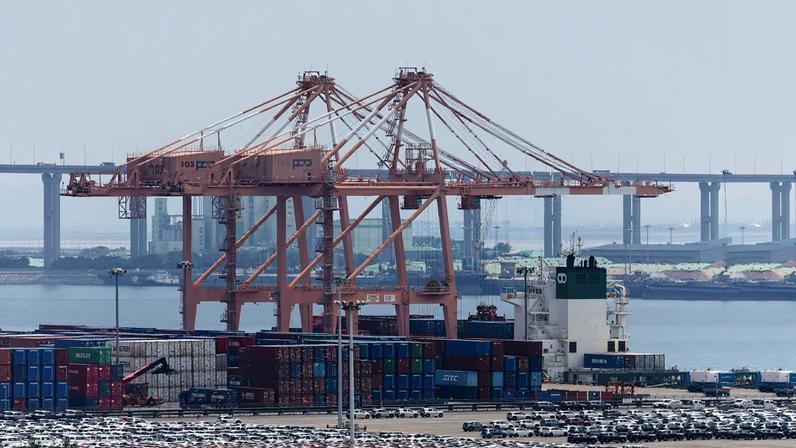 KIA Motors' vehicles are parked to be exported, at a port in Pyeongtaek, South Korea, July 31, 2025. REUTERS/Kim Hong-Ji