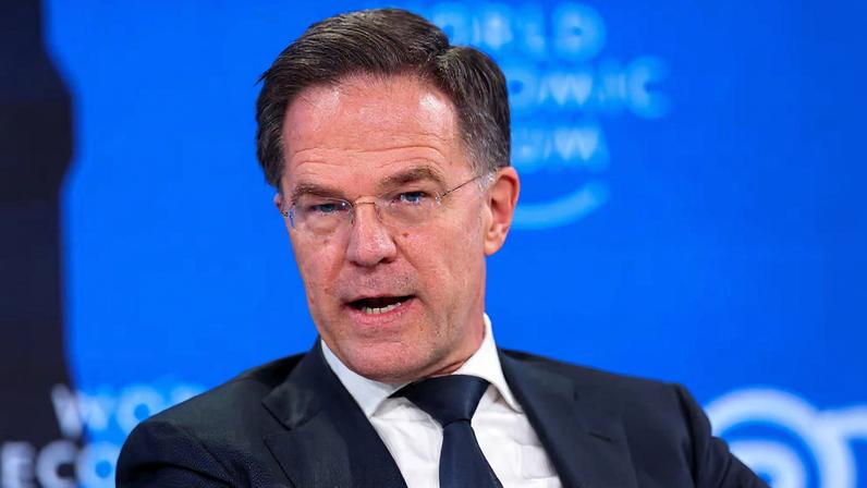 NATO Secretary General Mark Rutte attends the 56th annual World Economic Forum (WEF) meeting in Davos, Switzerland, January 21, 2026.