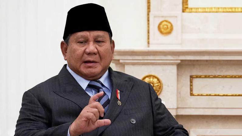 Indonesian President Prabowo Subianto attends a meeting with Russian President Vladimir Putin at the Kremlin in Moscow, Russia, December 10, 2025. Alexander Zemlianichenko/Pool via REUTERS