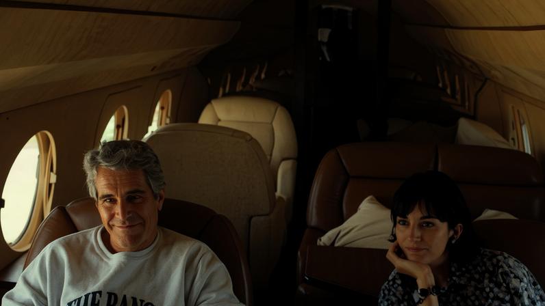 Ghislaine Maxwell and Jeffrey Epstein are seen in this image released by the Department of Justice in Washington, D.C., U.S., on December 19, 2025 as part of a new trove of documents from its investigations into the late financier and convicted sex offender Jeffrey Epstein.