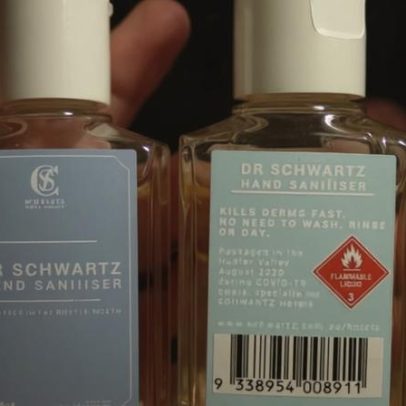 Hospitalizado após ingerir álcool em gel de rede hoteleira privada da Austrália