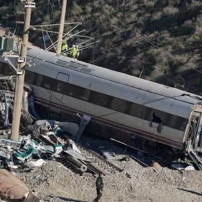 Condutores de trem espanhóis entram em greve de 3 dias após acidentes mortais