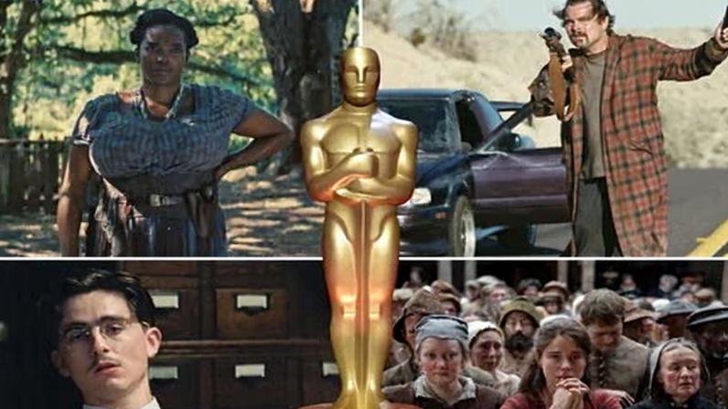 Oscar contenders ready … clockwise from top left: Sinners, One Battle After Another, Hamnet and Marty Supreme.