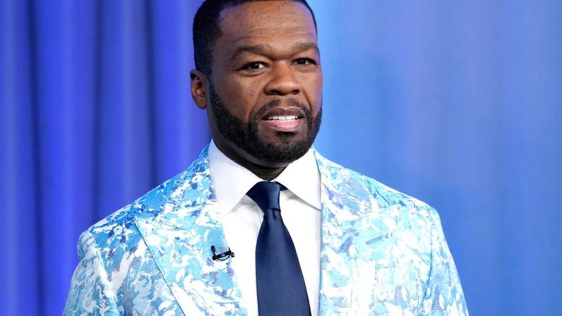 50 Cent visits 'Fox & Friends' on Sept. 30, 2025.