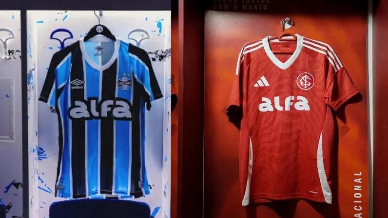 Grêmio e Internacional se enfrentam neste domingo (25) (Arte: Lance!)